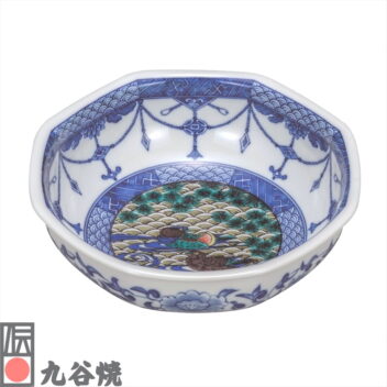 九谷焼・6.5号鉢 吉田屋おしどり